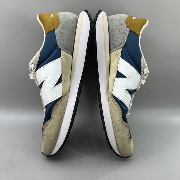 New Balance 237 Running Shoes Men Size 10 D Blue Tan Suede Comfort Low Sneakers main image 8